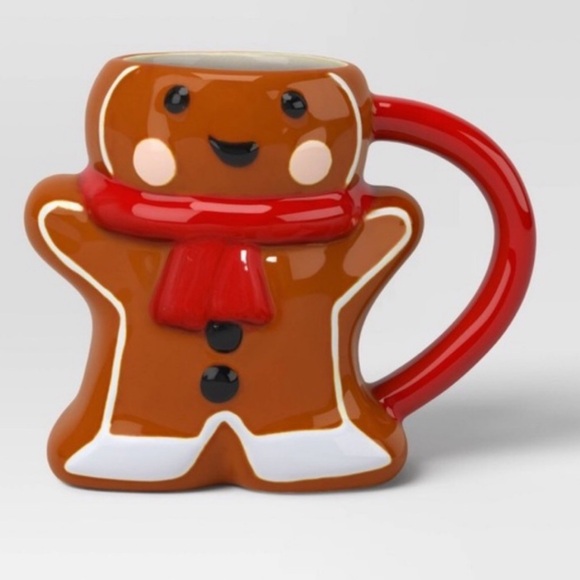 2 NEW Target Wondershop Threshold Gingerbread Man & Gingerbread House Mug Set ๐๐ - Picture 4 of 16
